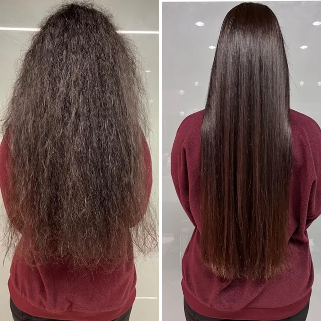 Got the hair botox treatment