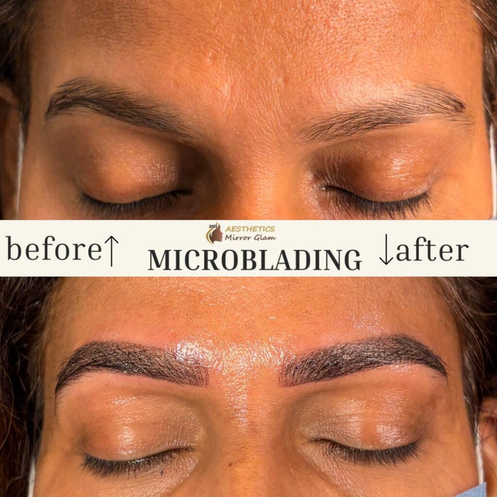 Eyebrow Tattoo vs Microblading
